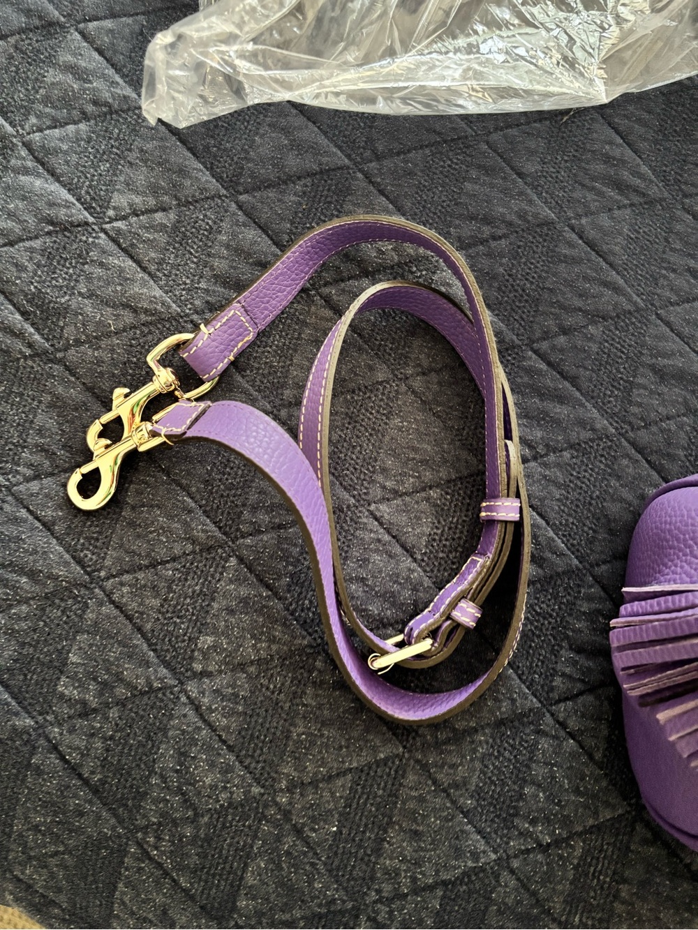 DOONEY & BOURKE || small satchel amethyst - Picture 7 of 12